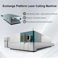 Çift Değişim Platformları Fiber Lazer Kesme Makinesi